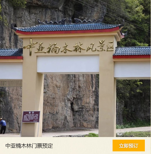 门票预订-中亚楠木林大峡谷景区欢迎您!